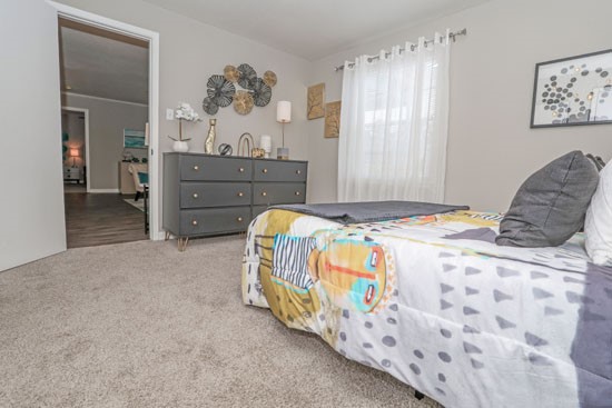 The Marq Apartments Clubhouse Model Bedroom3